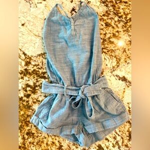 Abercrombie & Fitch Kids Chambray Romper